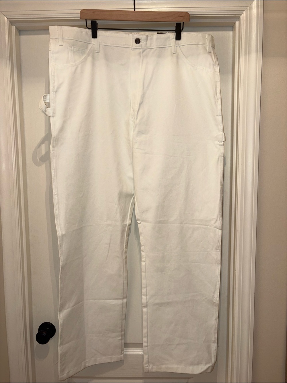 Men’s Dickies white Utility Painter's Pants size 42 x 37 NWT